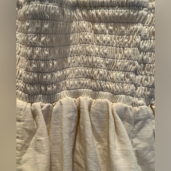 AMERICAN EAGLE CROSS-BACK OFFWHITE DRESS XS EXTRA SMALL - Picture 2 of 4